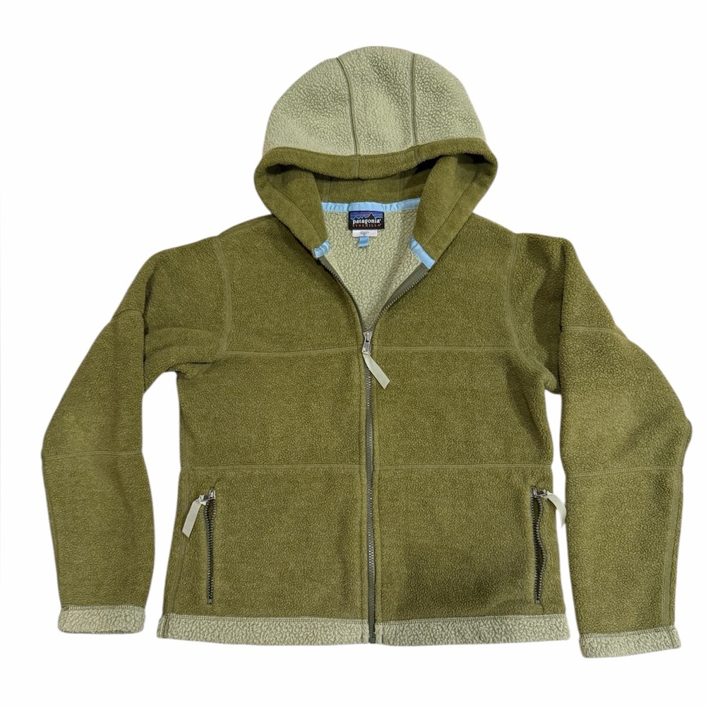Women’s Green Fleece Patagonia Synchilla Hoodie